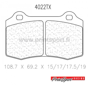 CL BRAKES JARRUPALAT 4022RC6E BREMBO CITROEN C2R2 FRONT E-SEOS