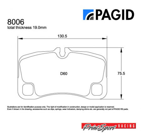 JARRUPALAT PAGID E8006-RS14 PORSCHE TAKA